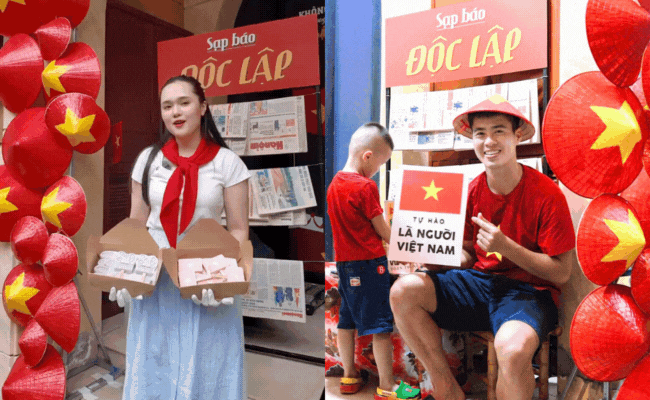 "Còn tổng hợp luyện A80 em còn mở quầy",vợ Duy Mạnh phát 700 cây kem, bánh mì tại nhà mặt phố 6 tầng hôm nay!- Ảnh 1.