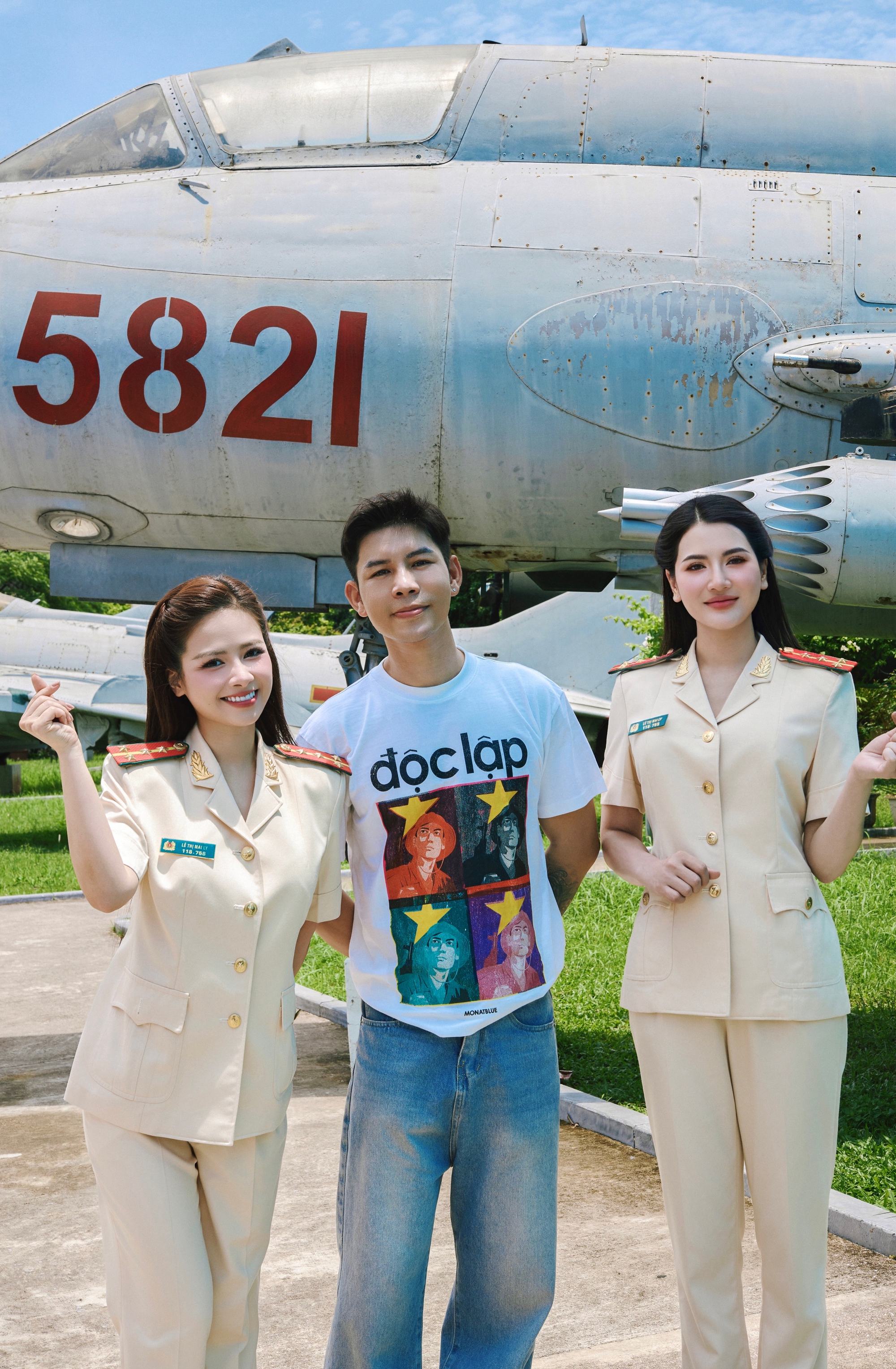 Thiếu tá Công an nhập vai "girl phố" Mai Ly lan tỏa lòng tự hào dân tộc qua tà áo dài truyền thống- Ảnh 5.