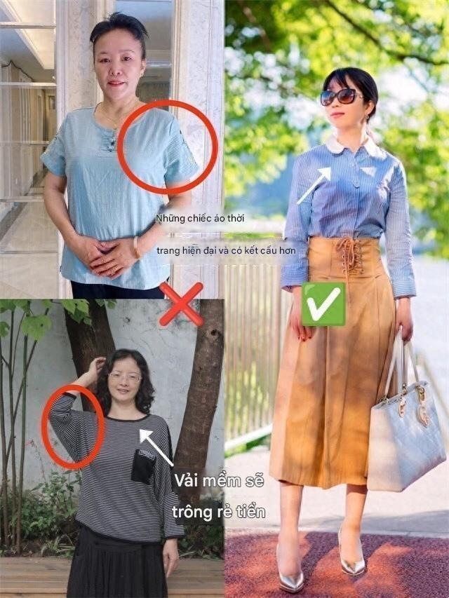 Nói thật đáng sợ hơn cả già đi là ăn mặc bừa bãi: Phụ nữ trung niên thấy 4 kiểu áo này phải né ngay!- Ảnh 1.
