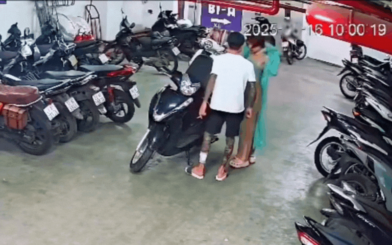Danh tính cô gái trẻ tung võ nghệ "hạ gục" thanh niên xăm trổ hung hãn trong hầm để xe- Ảnh 1.