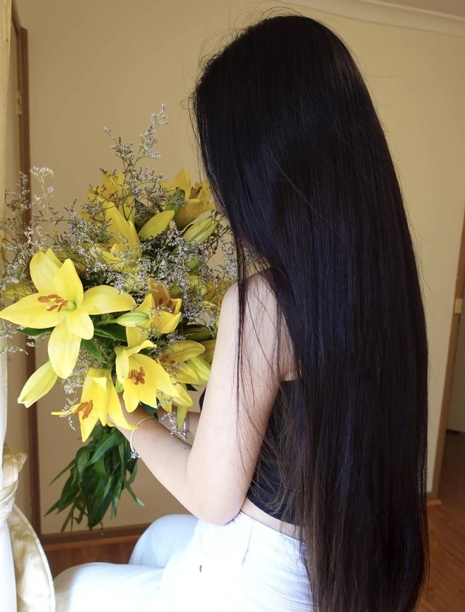 Tôi đã dùng thứ nước nhờn nhụa từ đậu bắp để ngăn tóc rụng "như lá mùa thu", 3 tháng sau điều bất ngờ đến- Ảnh 4.