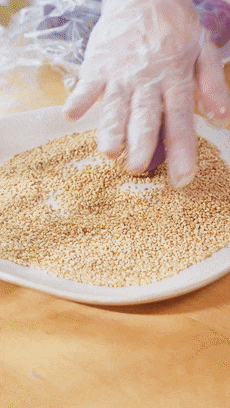 Món ăn vặt từ khoai lang tím đang gây sốt: Cách làm đơn giản, nguyên liệu rẻ bèo- Ảnh 12.