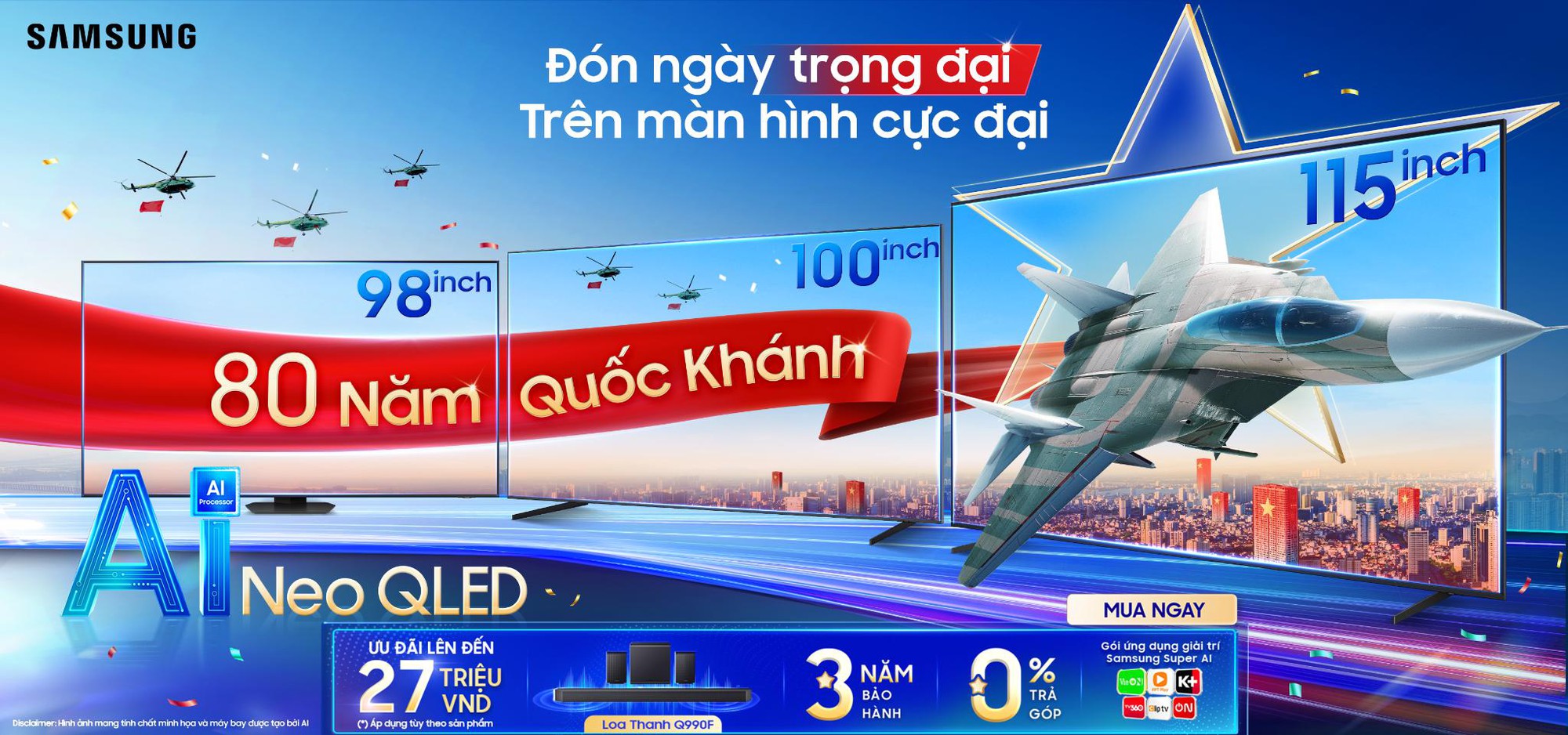 5 lý do Samsung AI TV là lựa chọn hoàn hảo cho trải nghiệm đón Quốc khánh tại gia- Ảnh 4.