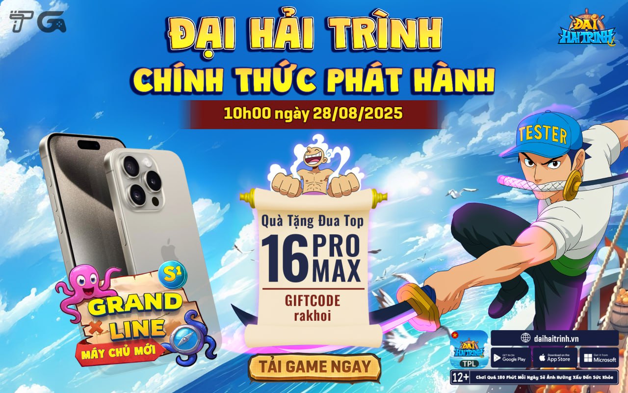 Đại Hải Trình chính thức ra mắt – Đua Top nhận iPhone 16 Pro Max- Ảnh 1.
