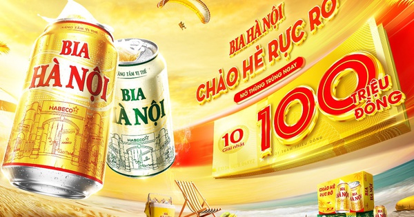 Trúng ngay 100 triệu đồng tiền mặt với chương trình khuyến mại “Chào hè rực rỡ” cùng Bia Hà Nội- Ảnh 1. Trúng ngay 100 triệu đồng tiền mặt với chương trình khuyến mại “Chào hè rực rỡ” cùng Bia Hà Nội- Ảnh 1.