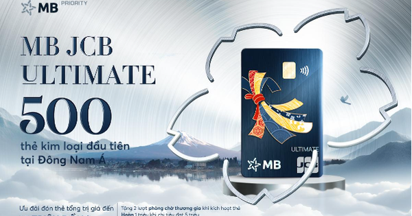 "Khui" đặc quyền của chiếc thẻ MB JCB Ultimate kim loại đầu tiên tại Đông Nam Á- Ảnh 1.