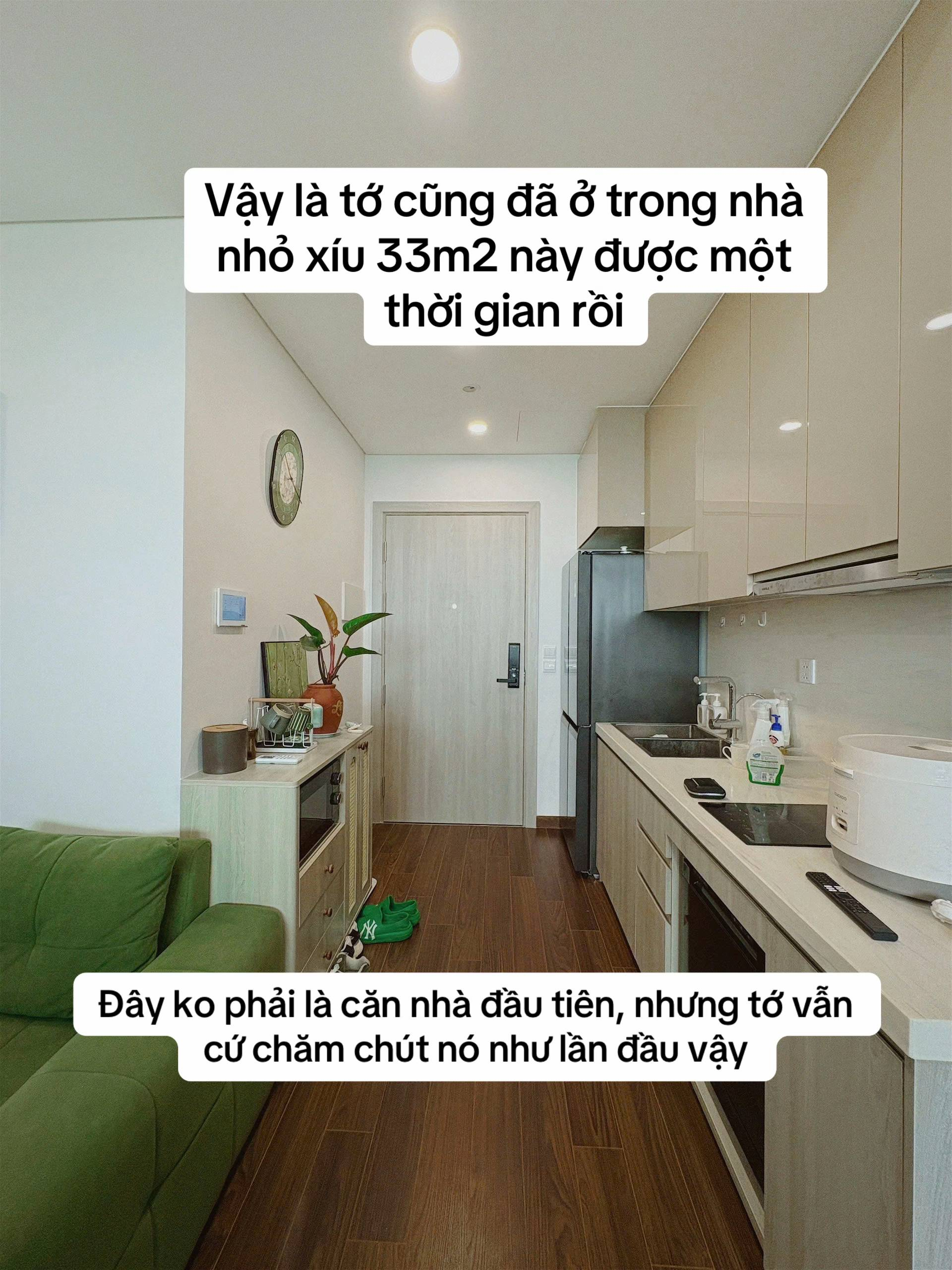 Studio 33m² gọn gàng sau khi chi 70 triệu cải tạo - "view triệu đô" và khu 1 khiến ai cũng bất ngờ- Ảnh 8.