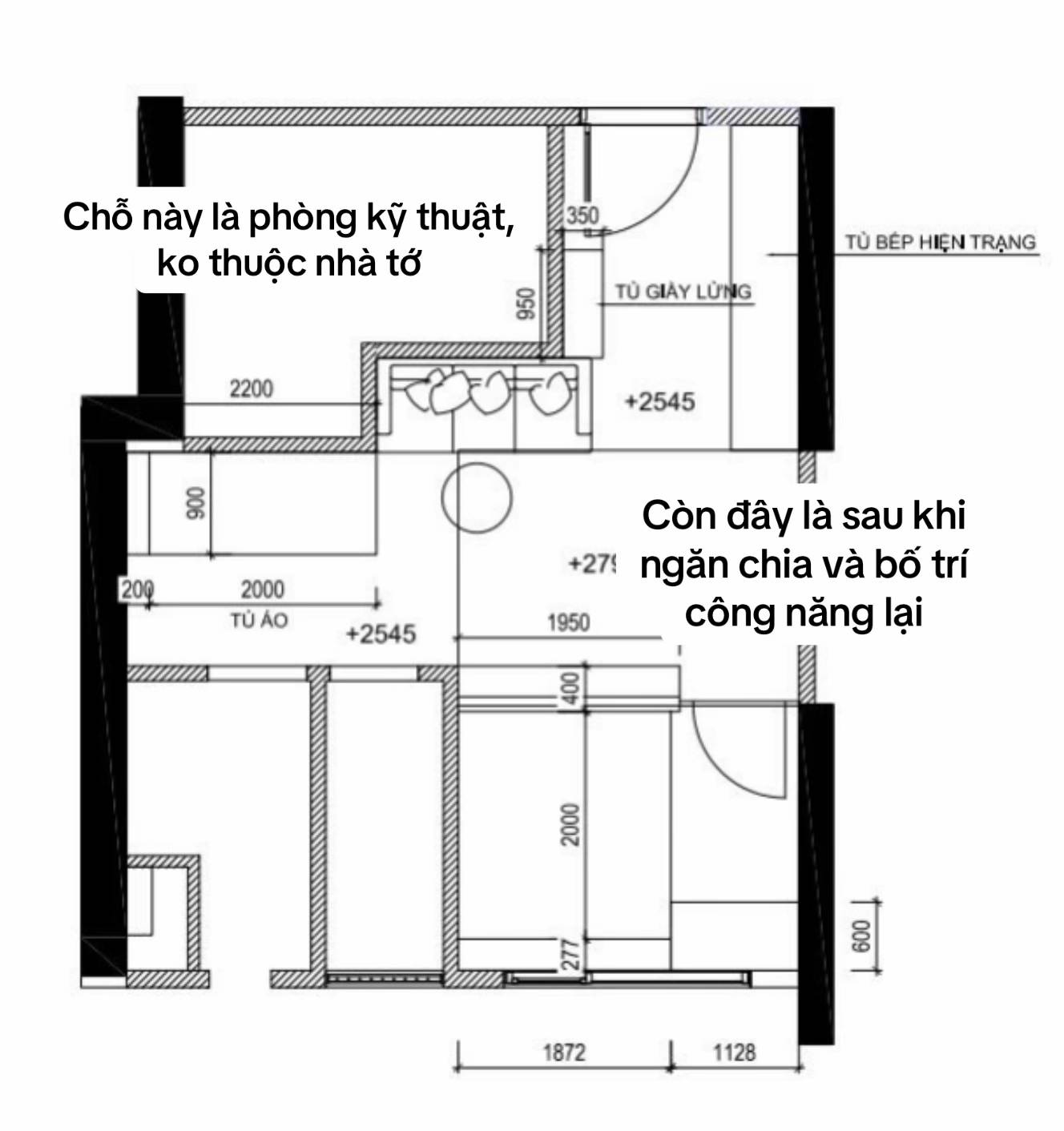 Studio 33m² gọn gàng sau khi chi 70 triệu cải tạo - "view triệu đô" và khu 1 khiến ai cũng bất ngờ- Ảnh 1.