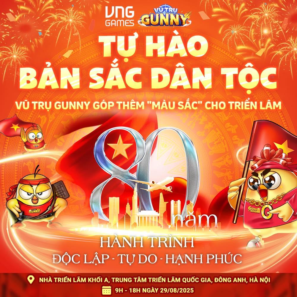 Vũ Trụ Gunny "đặt chân" đến Triển lãm A80: Không gian hoành tráng hứa hẹn nhiều hoạt động hấp dẫn- Ảnh 2. Vũ Trụ Gunny "đặt chân" đến Triển lãm A80: Không gian hoành tráng hứa hẹn nhiều hoạt động hấp dẫn- Ảnh 2.
