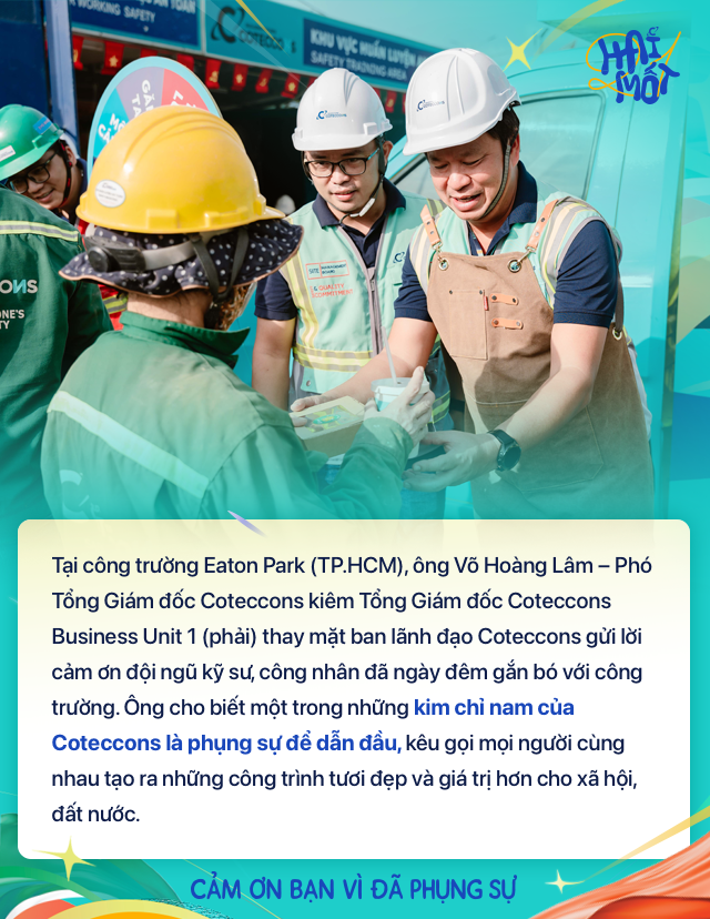 “Cưng” công nhân xây dựng như Coteccons: Gửi xe cà phê đến 21 công trường- Ảnh 6.