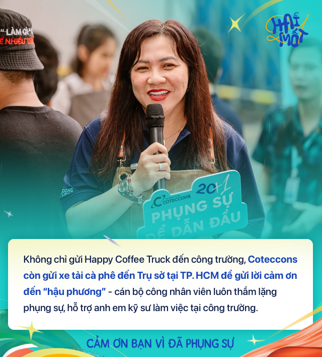 “Cưng” công nhân xây dựng như Coteccons: Gửi xe cà phê đến 21 công trường- Ảnh 8.