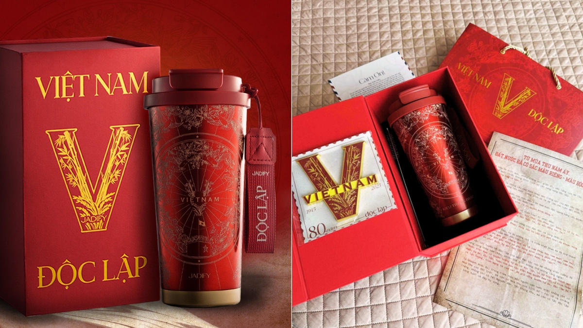 Giới trẻ rần rần unbox set ly yêu nước, săn tìm magnet chữ V độc bản- Ảnh 5.