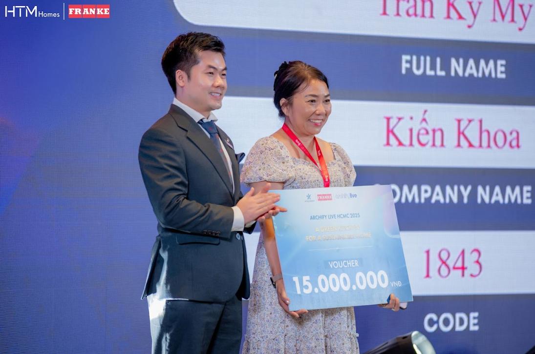 HTM HOMES & FRANKE gây ấn tượng tại triển lãm quốc tế Archify Live 2025- Ảnh 4. HTM HOMES & FRANKE gây ấn tượng tại triển lãm quốc tế Archify Live 2025- Ảnh 4.