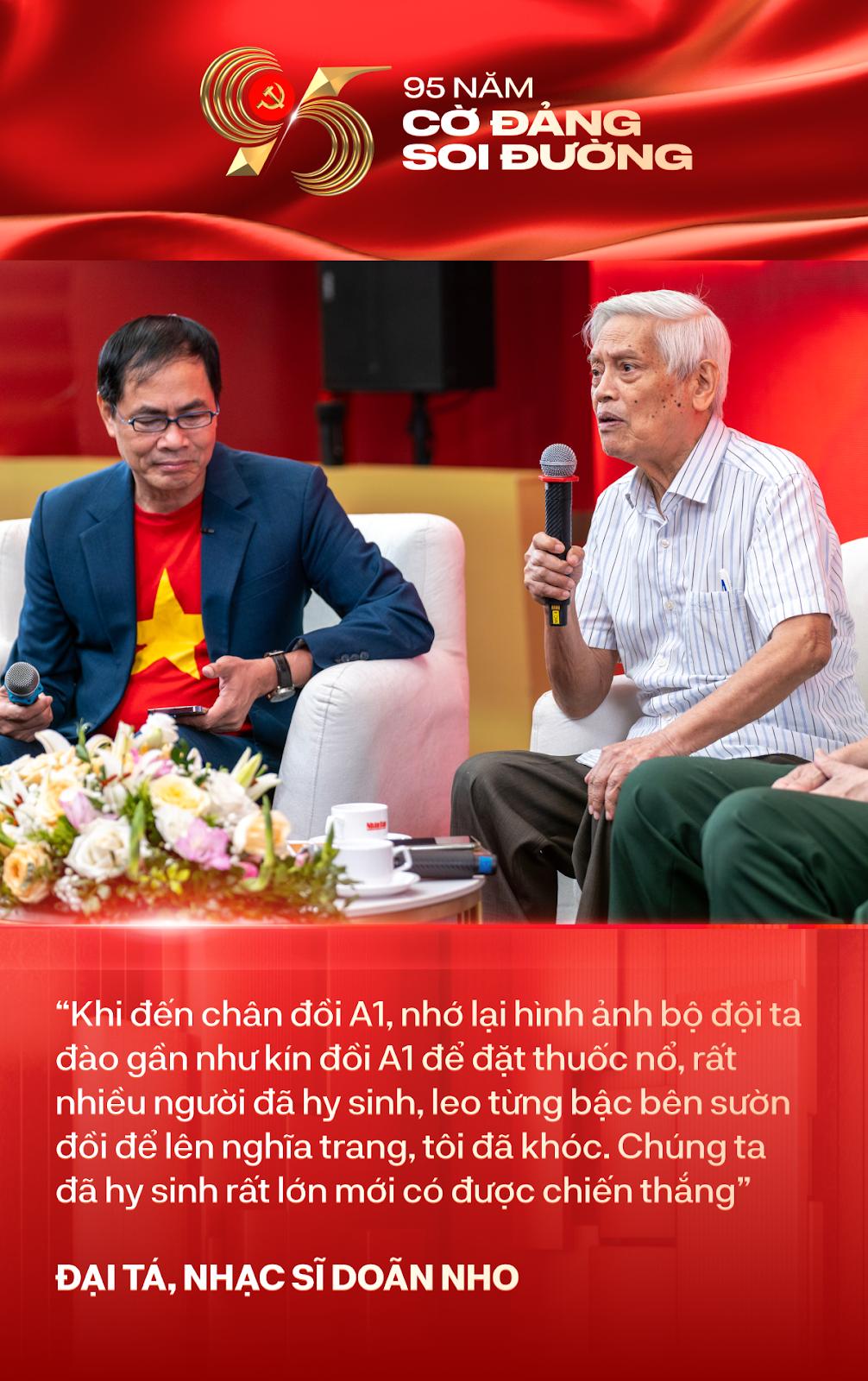 Lắng lòng nghe chuyện những anh hùng cách mạng kể tại Triển lãm “95 năm Cờ Đảng soi đường”- Ảnh 2.