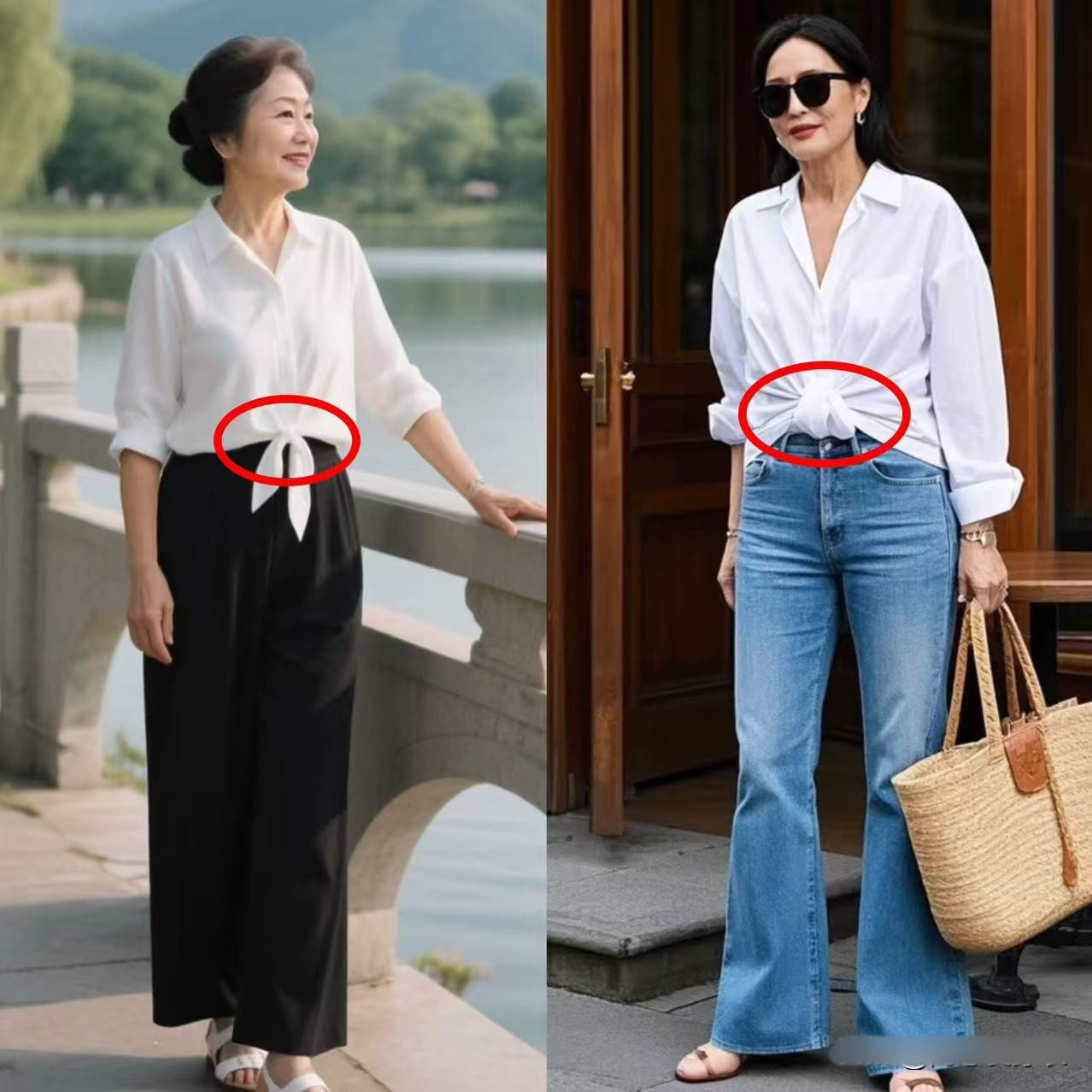 Phụ nữ trung niên có vòng 2 “kém thon” nên thử ngay cách sơ vin này: Tôn dáng và đẹp tuyệt vời!- Ảnh 13.