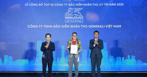 Generali Việt Nam lọt Top 10 Công ty Bảo hiểm uy tín năm 2025- Ảnh 1.