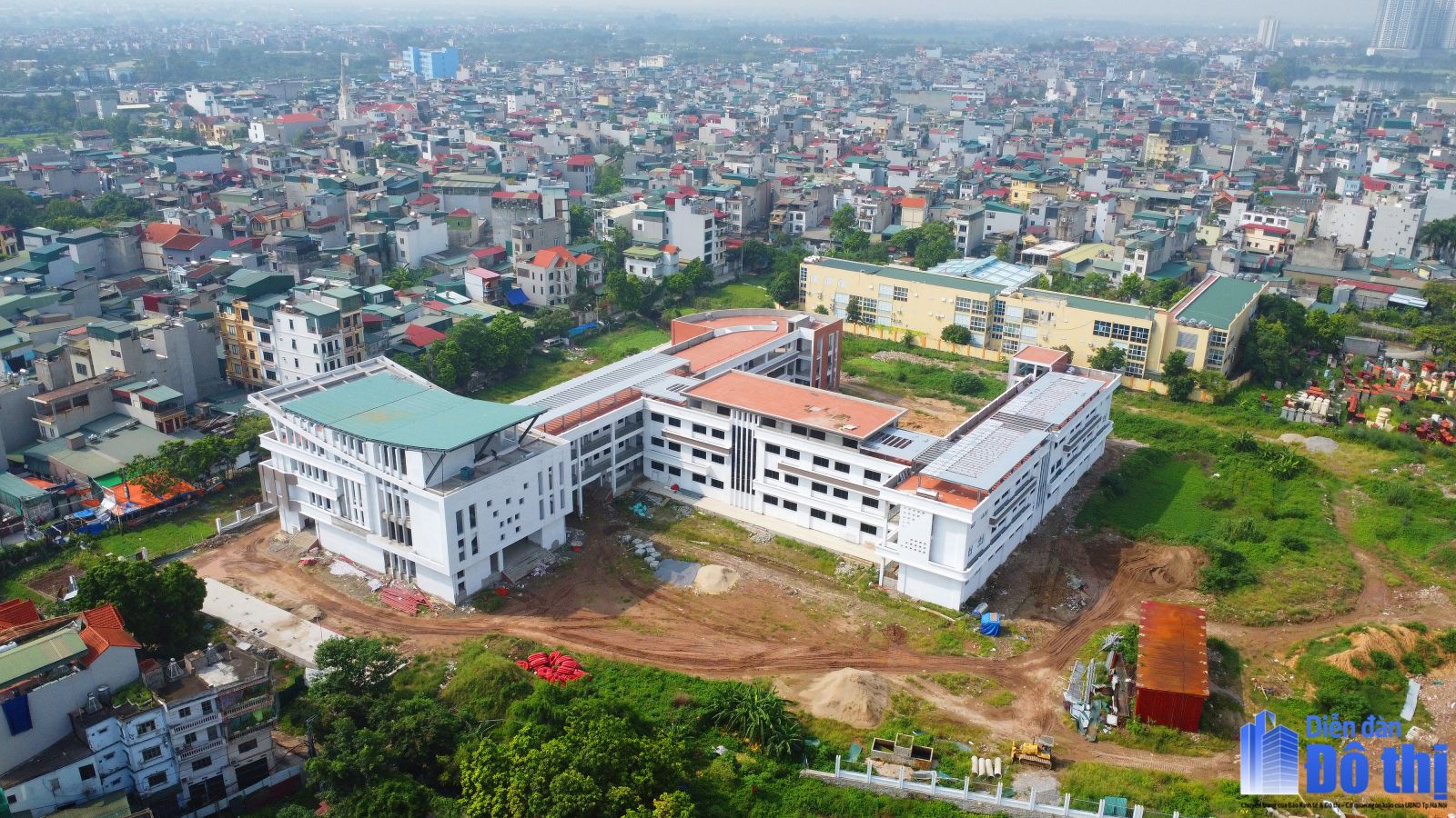 Mê quá: Ngôi trường công lập hơn 100 tỷ sắp xây xong, vậy là học sinh Hà Nội lại có thêm trường đẹp ngồi học!- Ảnh 4.