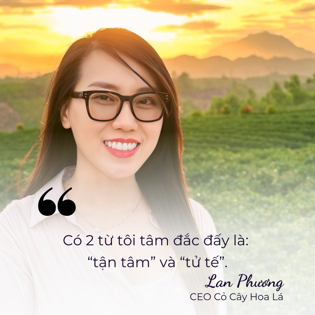 Nữ CEO Lan Phương: Bỏ chức giám đốc lương cao để sống trọn giấc mơ mỹ phẩm xanh Việt cùng 
