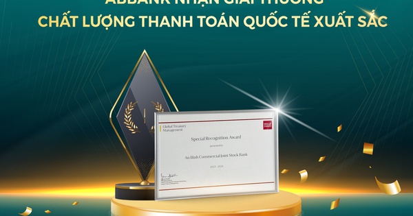 ABBANK được Wells Fargo vinh danh ngân hàng có chất lượng thanh toán quốc tế xuất sắc- Ảnh 1.