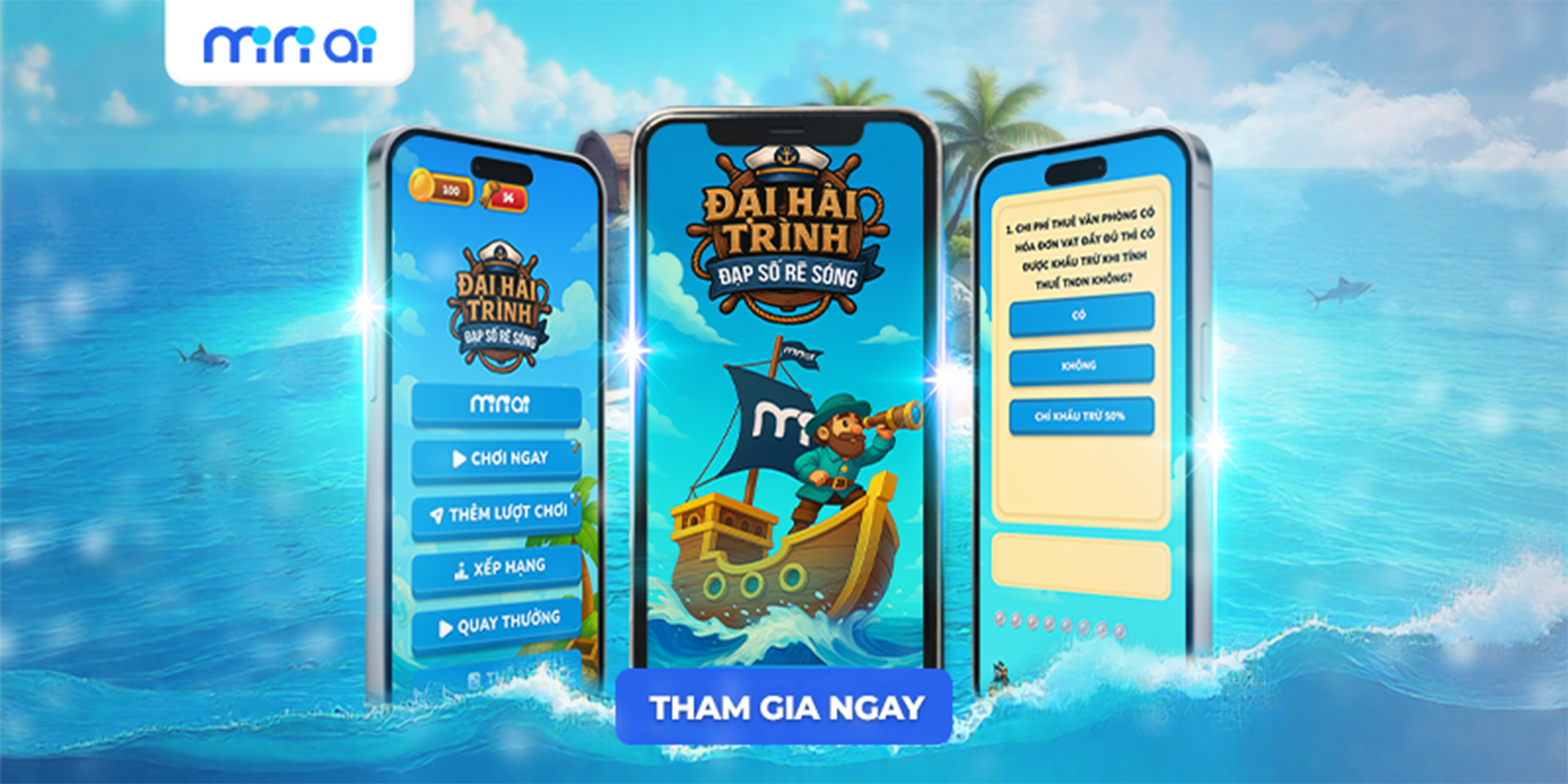 Mini AI ra mắt cuộc thi "Đại Hải Trình - Đạp số rẽ sóng"- Ảnh 2. Mini AI ra mắt cuộc thi "Đại Hải Trình - Đạp số rẽ sóng"- Ảnh 2.