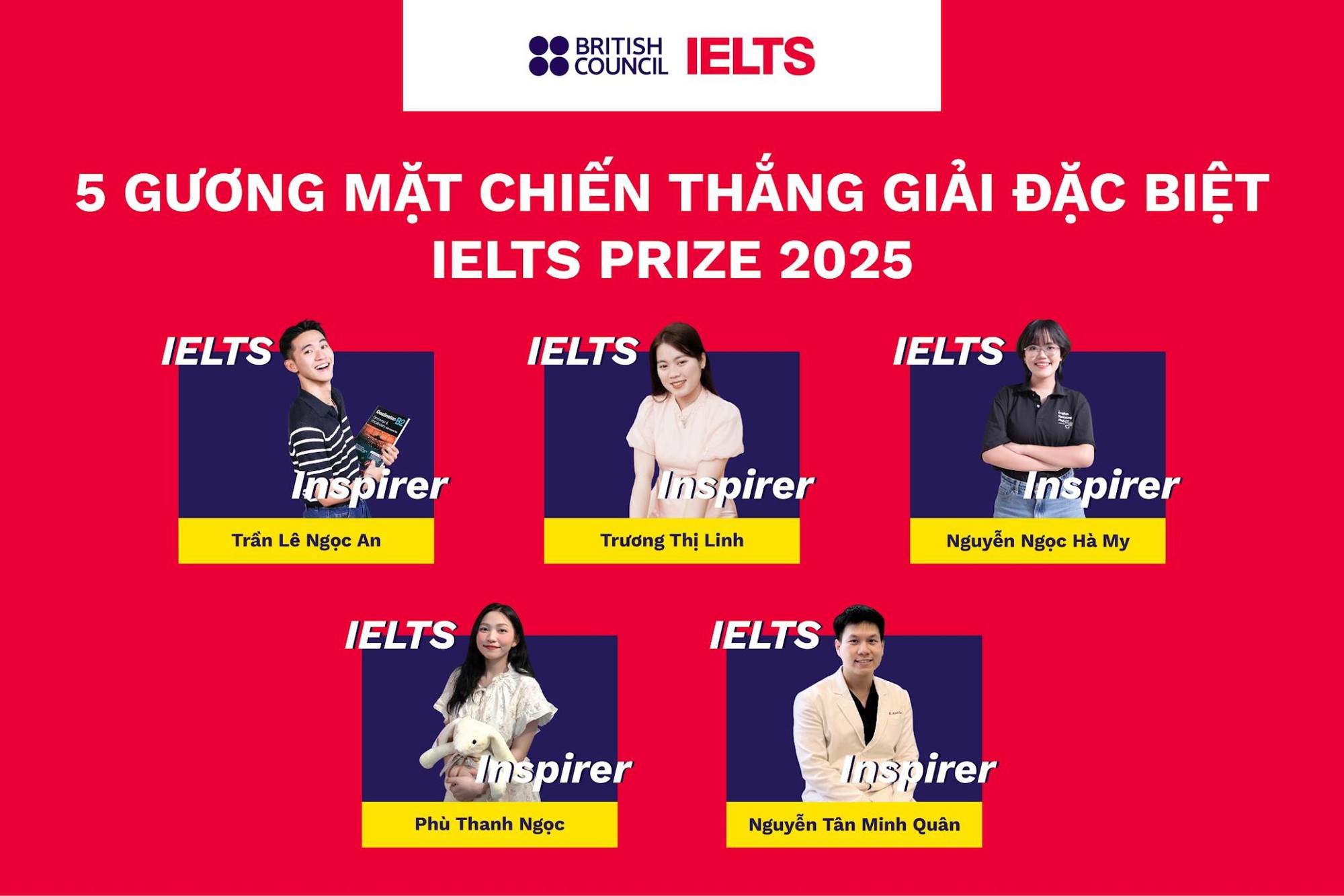 Không cần điểm IELTS 'đỉnh chóp', 15 bạn trẻ vẫn được Hội đồng Anh vinh danh tại IELTS Prize 2025 nhờ điều này!- Ảnh 2.