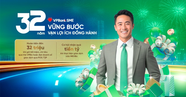 Tháng ưu đãi vàng từ VPBankSME: Giao dịch nhiều - Quà hấp dẫn- Ảnh 1.