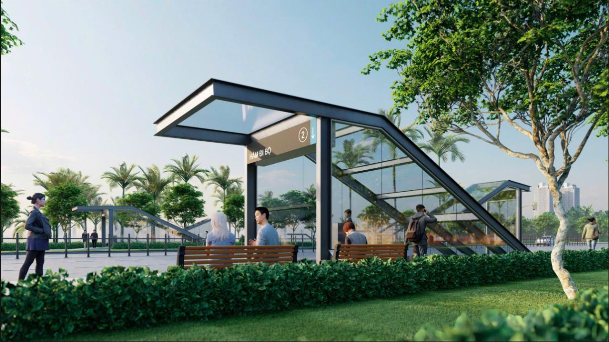 Hầm đi bộ Thùy Vân – Giải pháp giao thông nâng tầm đô thị biển- Ảnh 2.