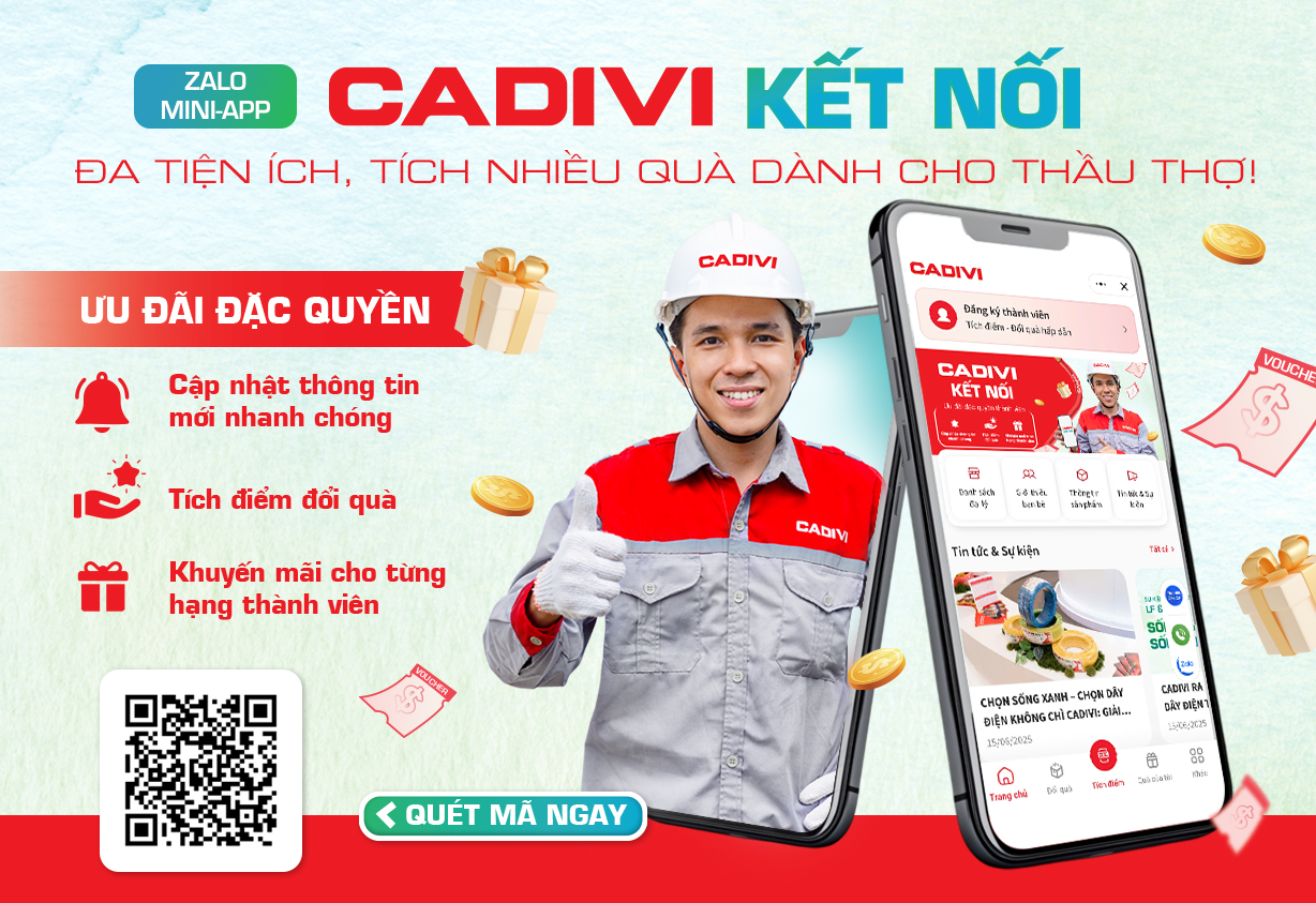 CADIVI chính thức ra mắt Zalo Mini App “CADIVI Kết Nối”- Ảnh 2.
