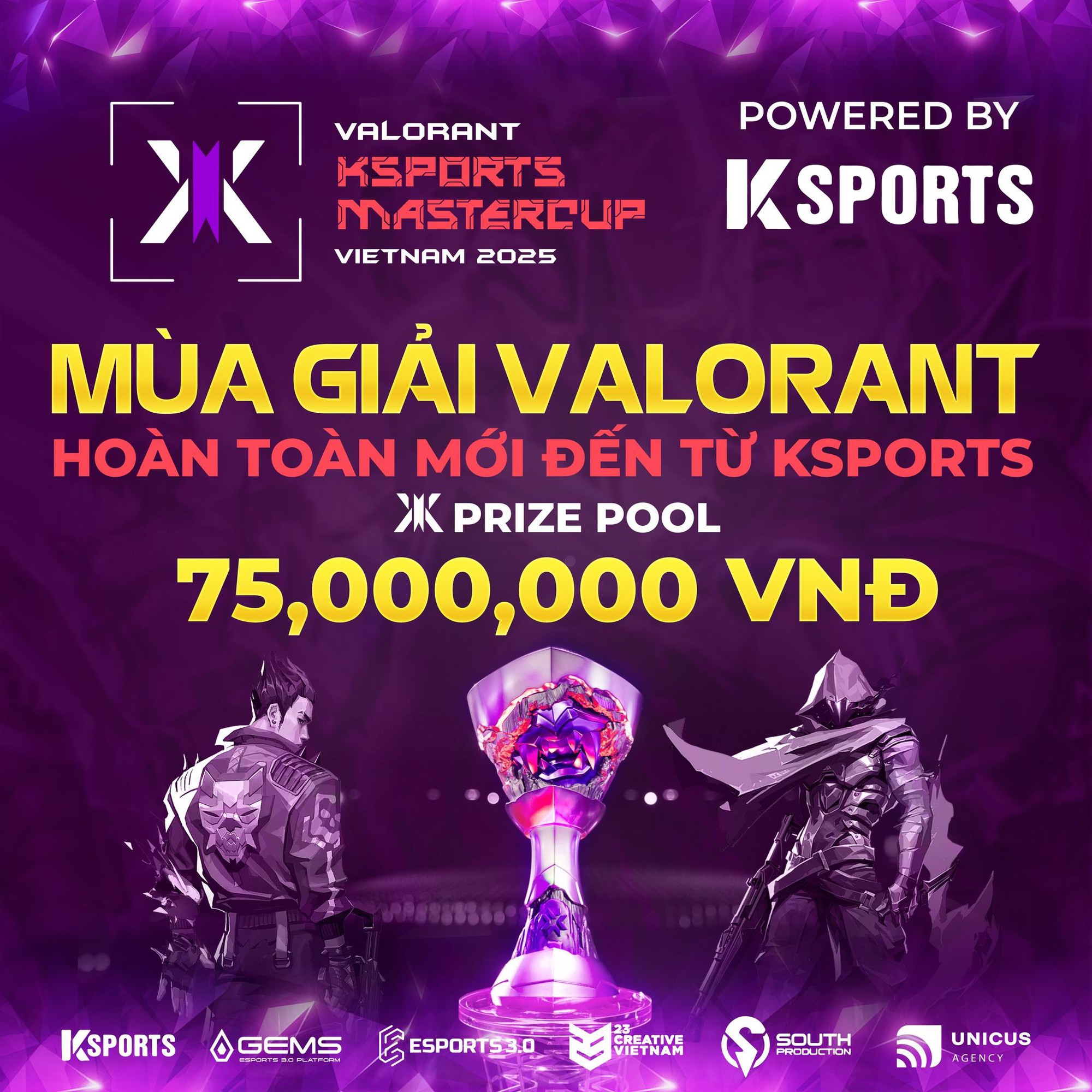 VALORANT KSPORTS MASTERCUP 2025: Mùa hè bùng nổ cho game thủ Việt- Ảnh 2. VALORANT KSPORTS MASTERCUP 2025: Mùa hè bùng nổ cho game thủ Việt- Ảnh 2.