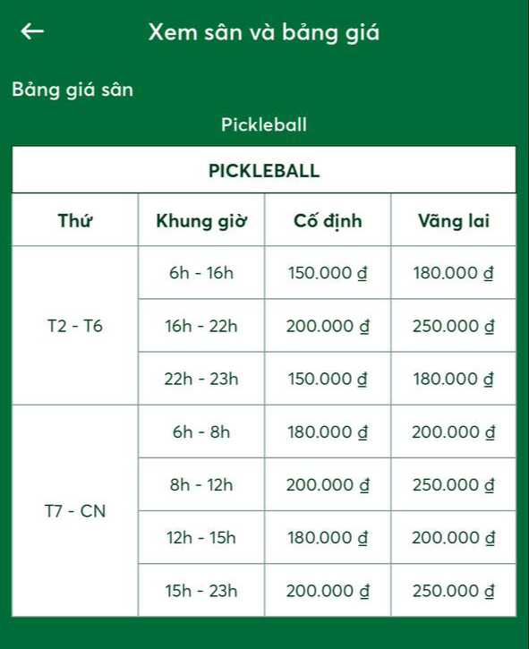 Không tin vào mắt mình: "Kỳ" quan sân Pickleball Hà Nội với giá 250k/giờ- Ảnh 2.
