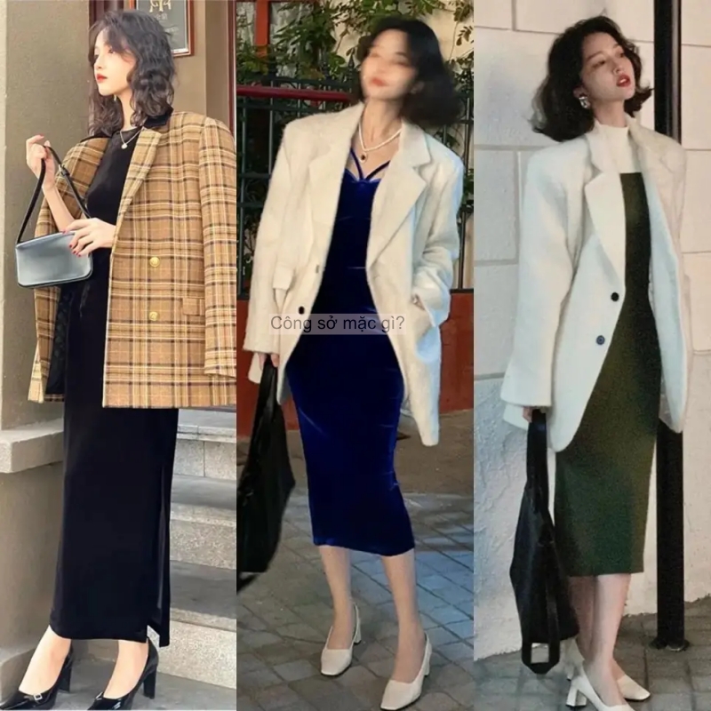 Đầu thu, “áo khoác mỏng + váy dài” hot rần rần! Phụ nữ trung niên mặc thế này ắt thăng hạng khí chất- Ảnh 7.
