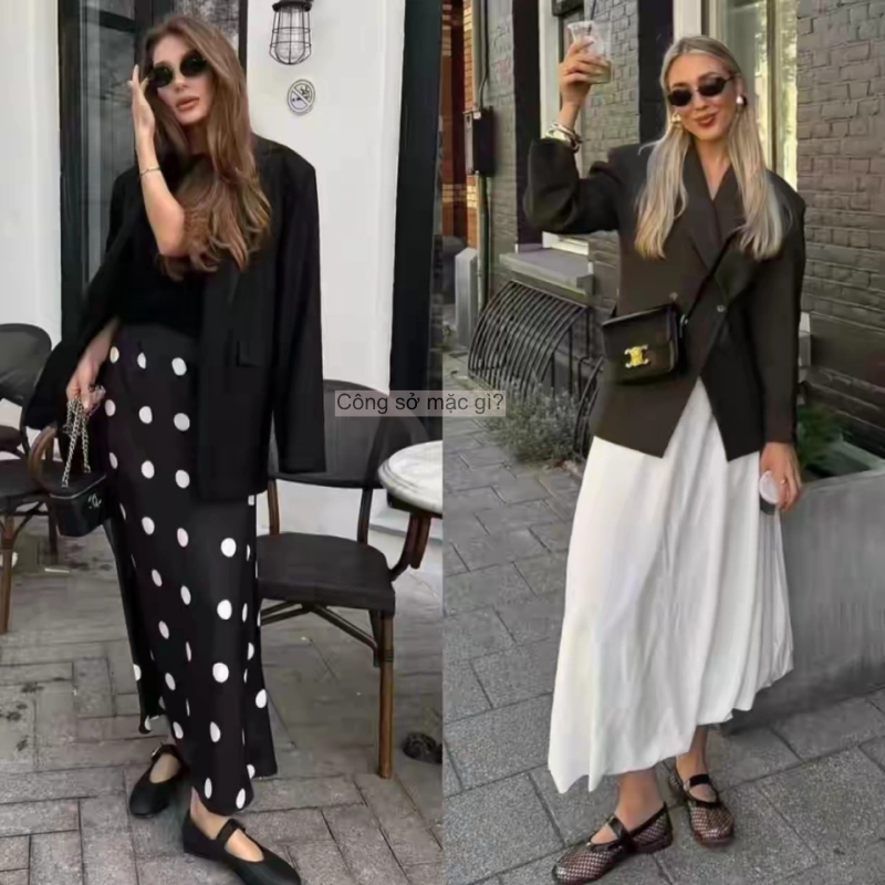 Đầu thu, “áo khoác mỏng + váy dài” hot rần rần! Phụ nữ trung niên mặc thế này ắt thăng hạng khí chất- Ảnh 10.