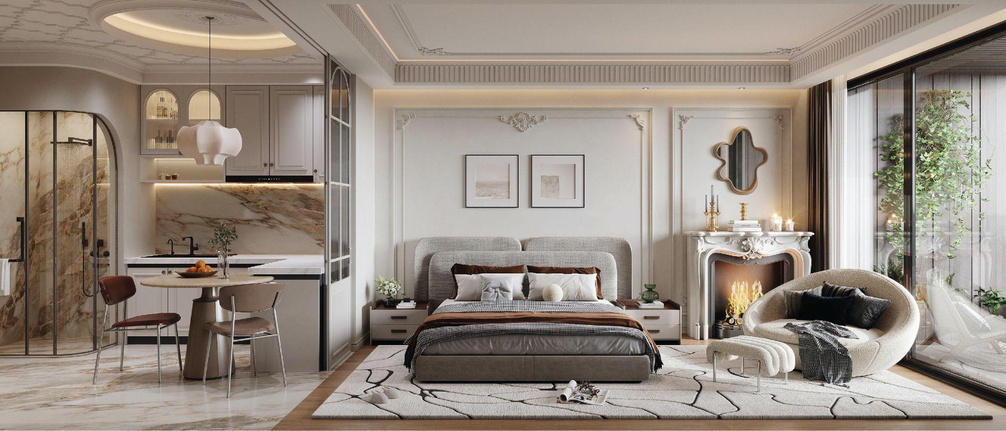 "Cận cảnh" căn hộ full nội thất giá thấp hơn 25% thị trường của Sunshine Legend City- Ảnh 2.