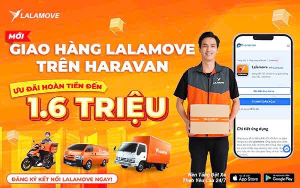 Lalamove “bắt tay” Haravan tối ưu quy trình vận chuyển cho nhà bán hàng- Ảnh 1.