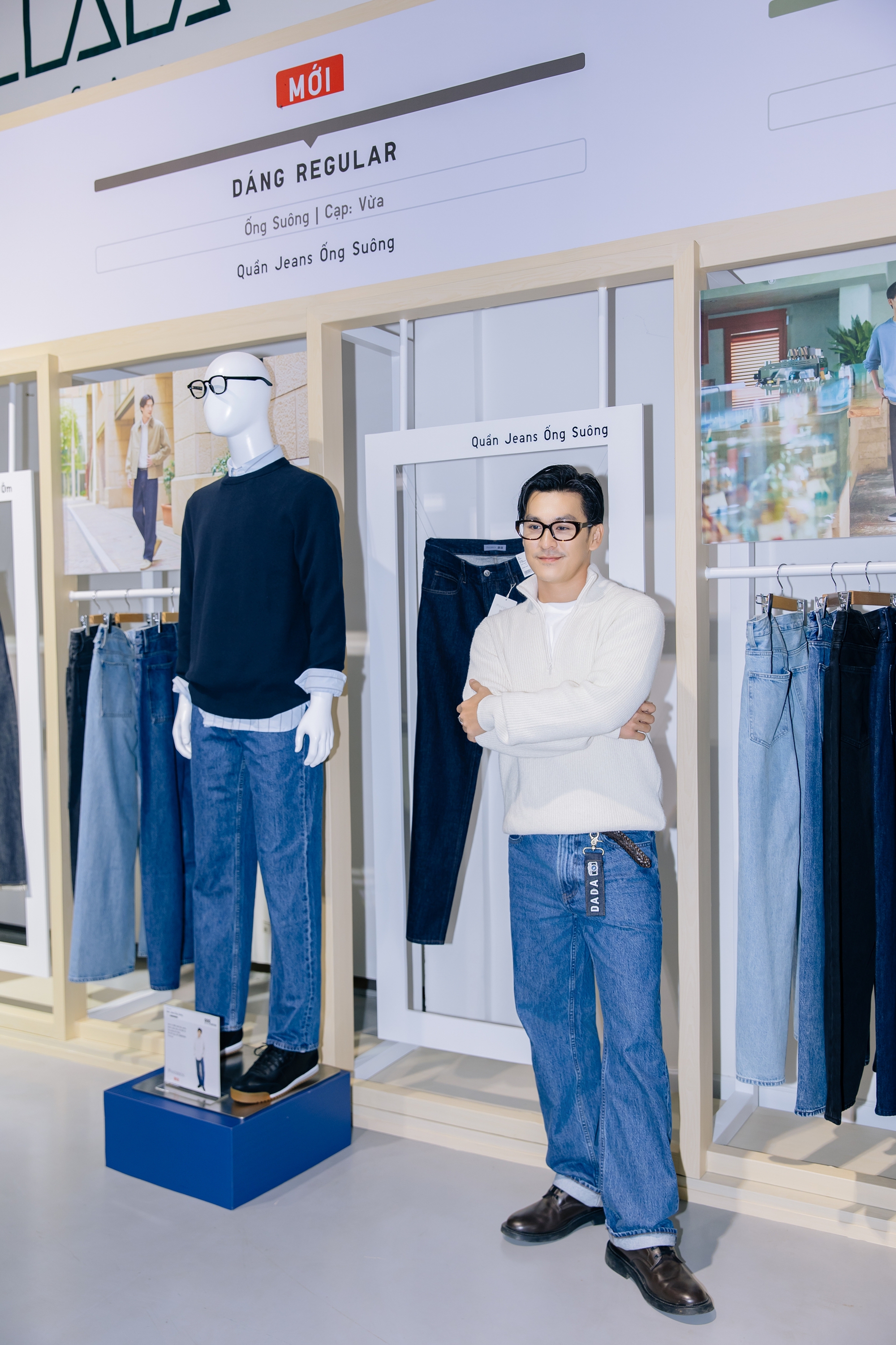 Hai "Anh tài" Jun Phạm và Thiên Minh đổ bộ sự kiện trải nghiệm UNIQLO Jeans- Ảnh 4.