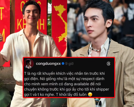 1 Anh Trai Say Hi bị "ném đá" tơi tả vì sở thích muốn shipper nhắn tin trước khi gọi lấy hàng- Ảnh 1.