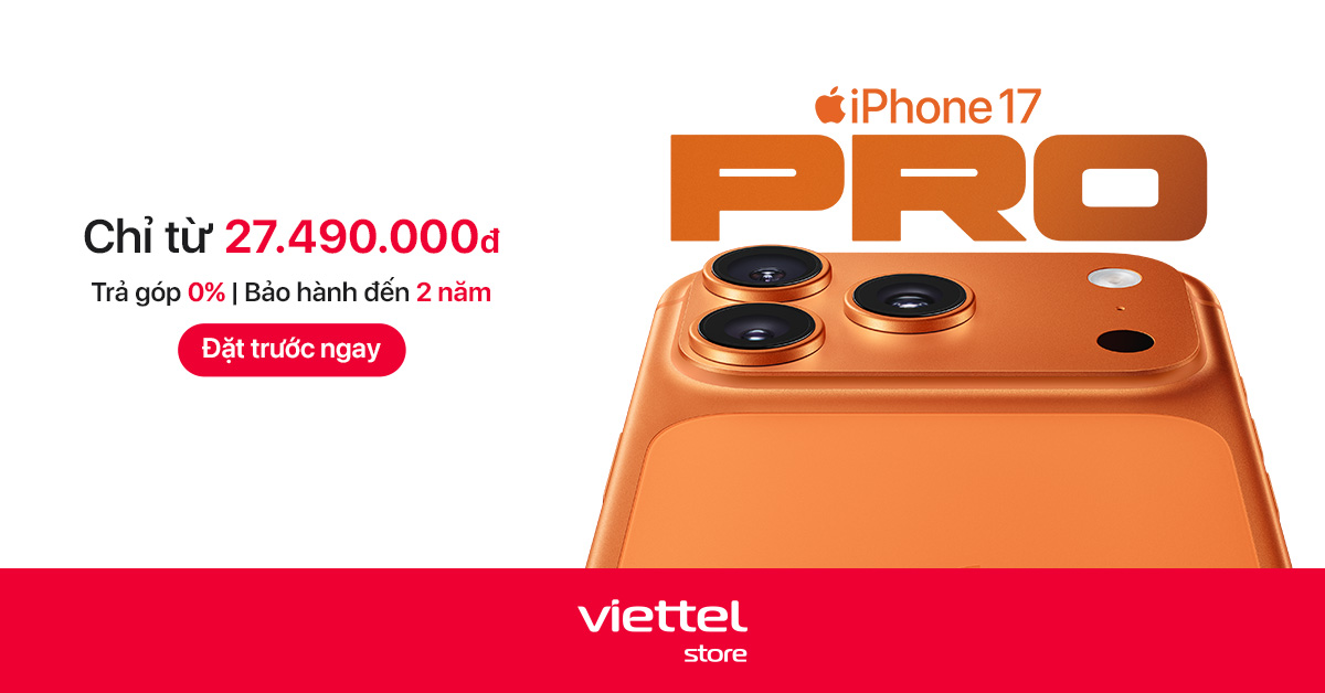Đặt trước iPhone 17, iPhone Air ưu đãi tại Viettel Store, giảm ngay 4 triệu đồng qua MBBank- Ảnh 2.