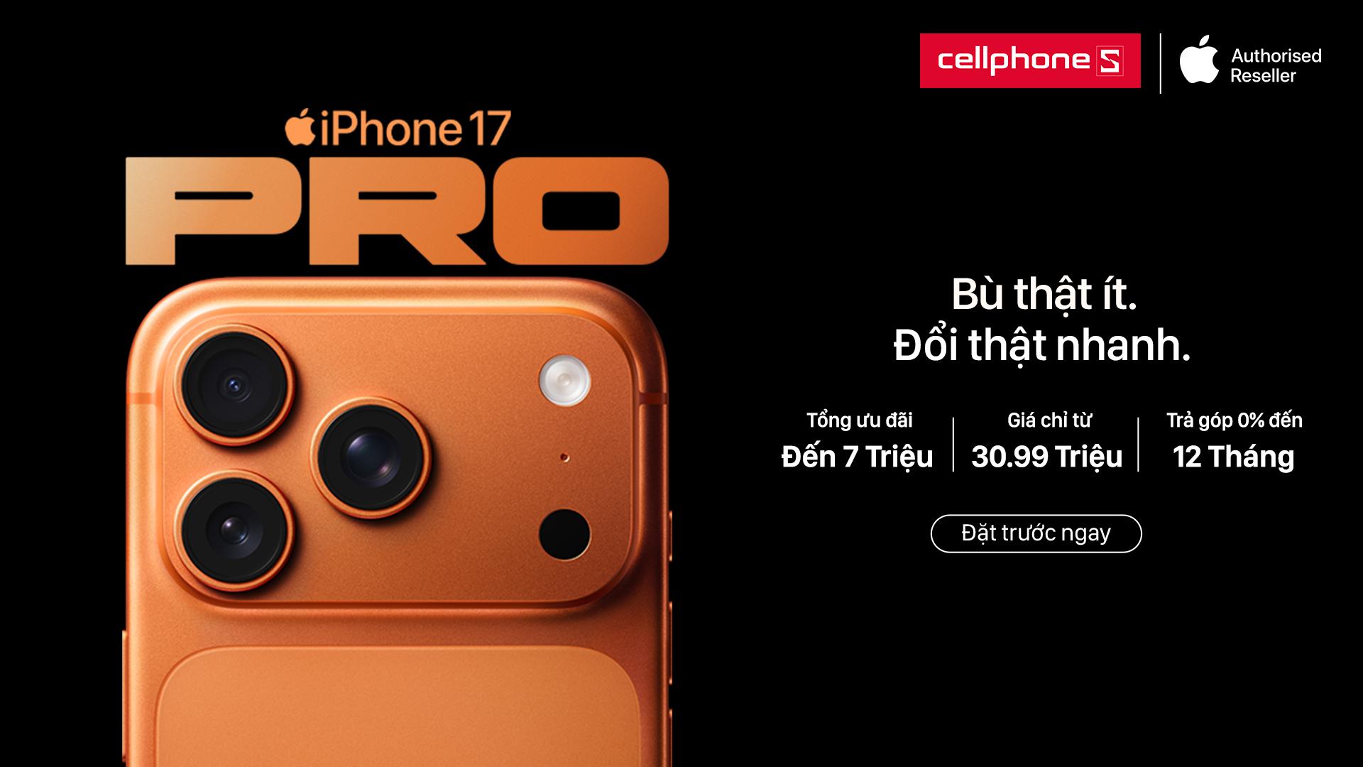 Đặt trước iPhone 17 series và iPhone Air chính hãng, ưu đãi đến 7 triệu- Ảnh 1.