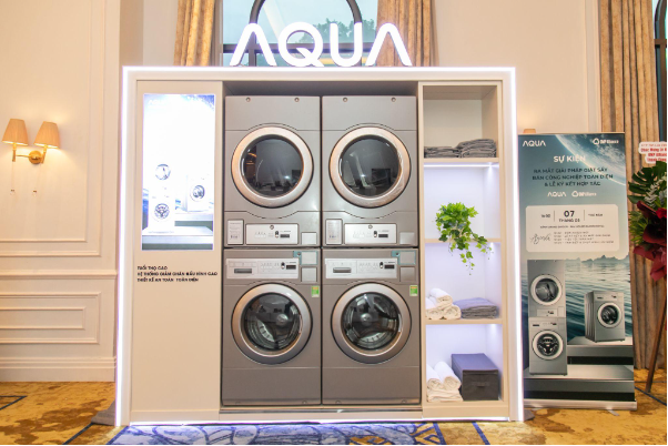 AQUA – Giải pháp đầu tư hiệu quả cho dịch vụ giặt ủi- Ảnh 2.