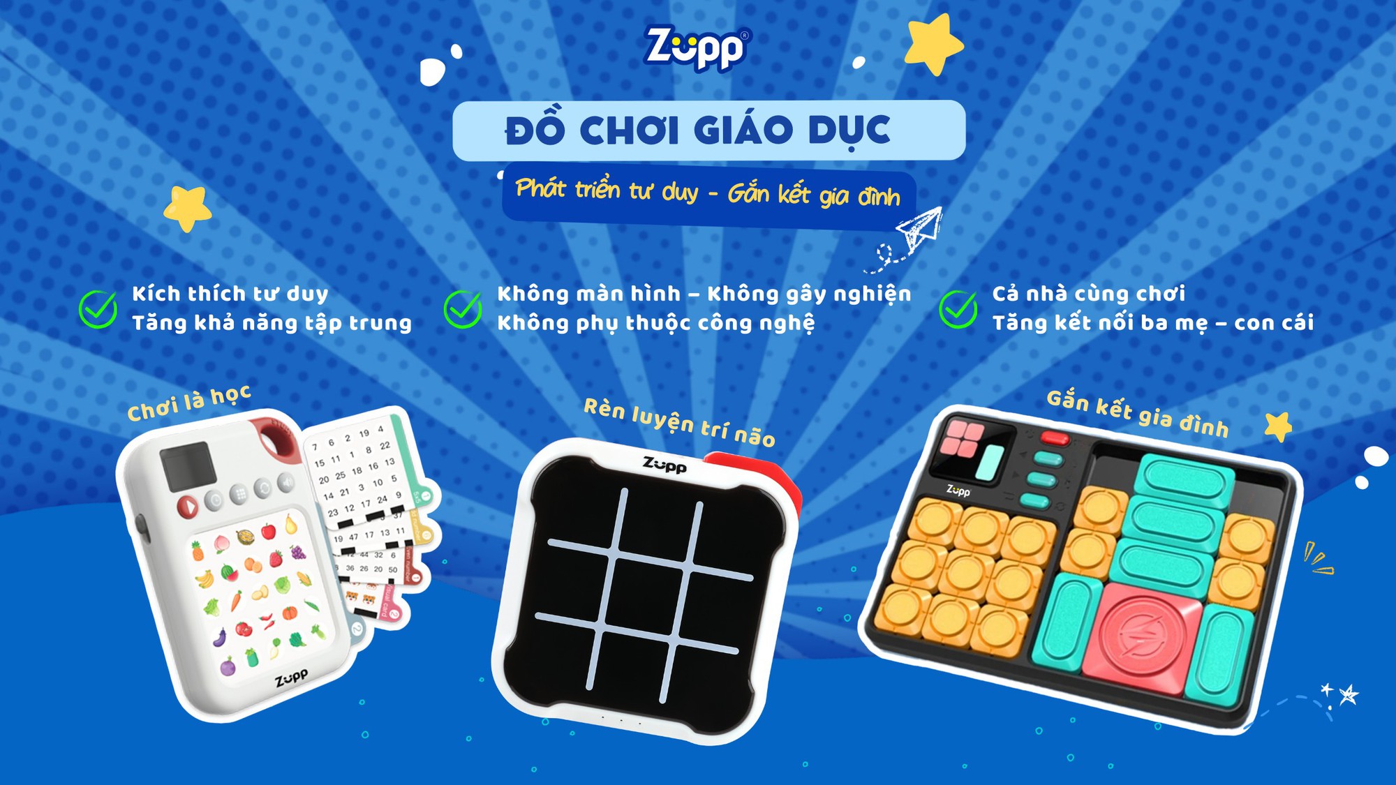 Zupp – Đột phá mới của đồ chơi trí tuệ thông minh giúp "tập thể dục" cho não bộ- Ảnh 2.