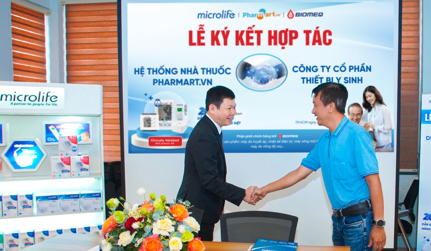 Pharmart.vn bắt tay chiến lược cùng Microlife: Chủ động chăm sóc huyết áp- Ảnh 3. Pharmart.vn bắt tay chiến lược cùng Microlife: Chủ động chăm sóc huyết áp- Ảnh 3.