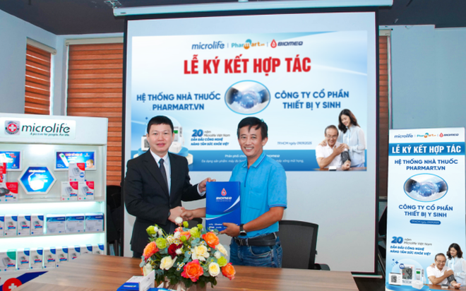 Pharmart.vn bắt tay chiến lược cùng Microlife: Chủ động chăm sóc huyết áp- Ảnh 1. Pharmart.vn bắt tay chiến lược cùng Microlife: Chủ động chăm sóc huyết áp- Ảnh 1.
