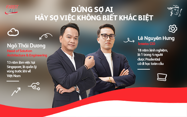 Hai cá tính, một tầm nhìn: Khi đối lập tạo nên sức mạnh chuyển đổi tại Prudential- Ảnh 1.