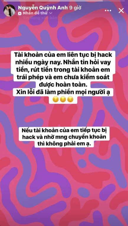 Chu Thanh Huyền, Doãn Hải My, Quỳnh Anh đều gặp cảnh trớ trêu, lên tiếng cảnh báo- Ảnh 3.