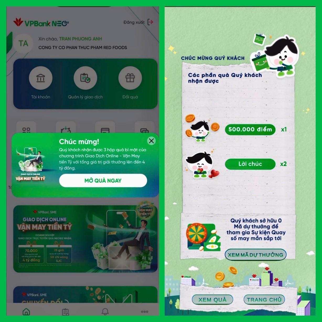 Gần 1 tỷ điểm thưởng đã về tay các doanh nghiệp giao dịch online trên VPBank NEOBiz- Ảnh 3.
