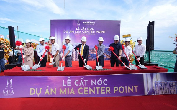 Mia Center Point cất nóc vượt kế hoạch, khẳng định uy tín và chất lượng công trình- Ảnh 1.