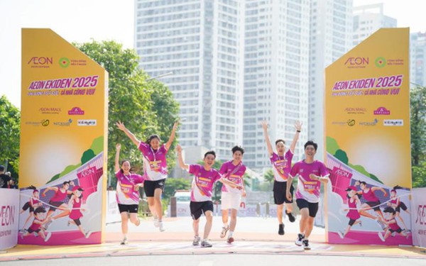 AEON Ekiden 2025 - Năm đầu chạy tiếp sức Bắc, Trung, Nam- Ảnh 1.