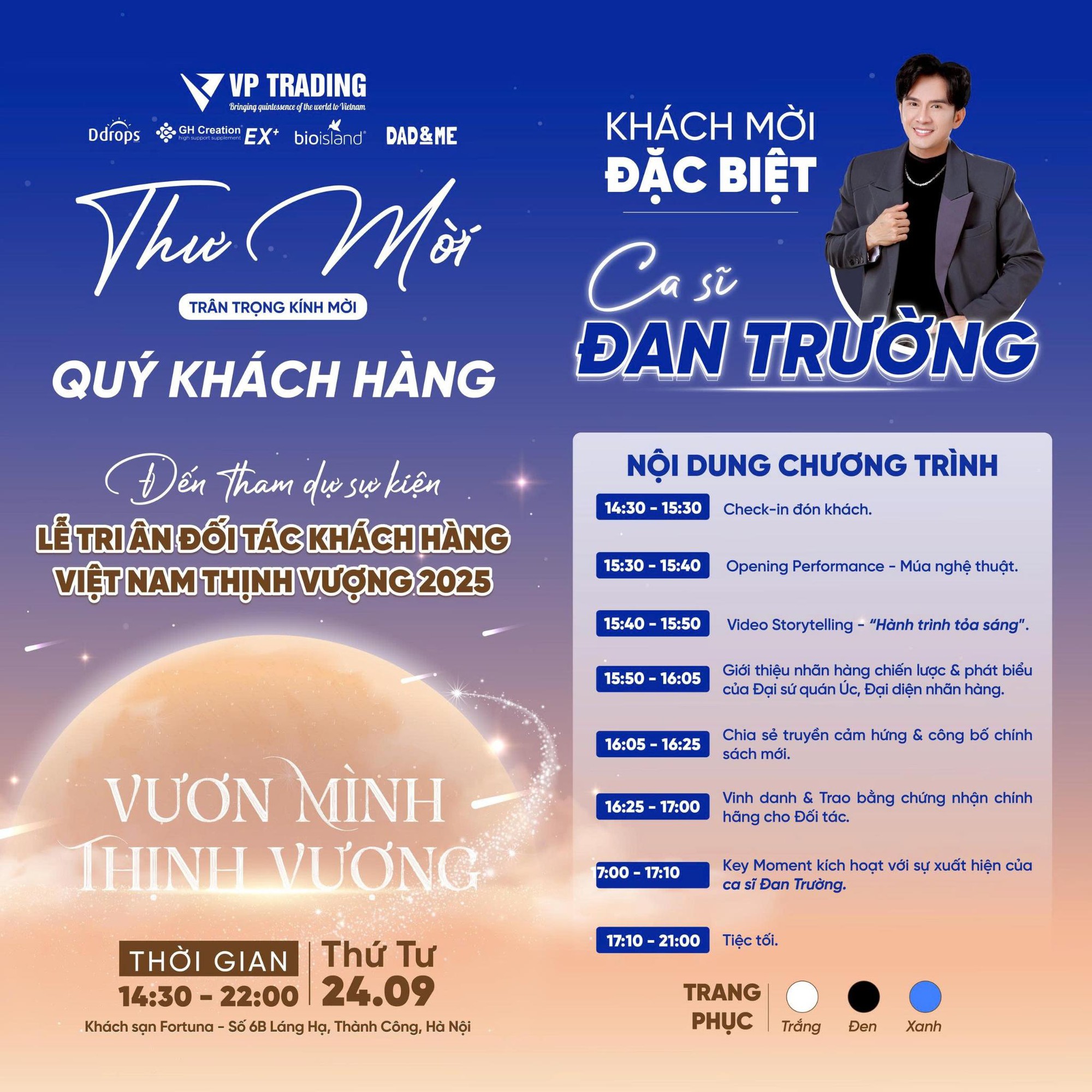 “Vươn Mình Thịnh Vượng" – Đêm hội kết nối và lan toả cảm hứng cùng Đan Trường- Ảnh 2.