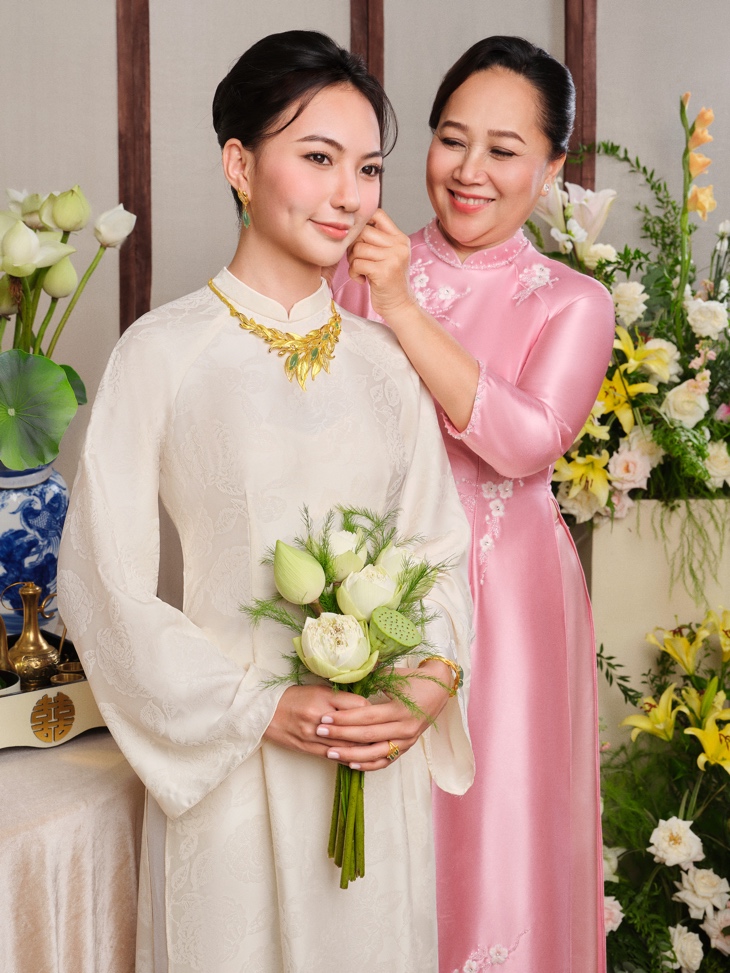 PNJ ra mắt bộ sưu tập trang sức cưới Lá Ngọc Cành Vàng- Ảnh 2.