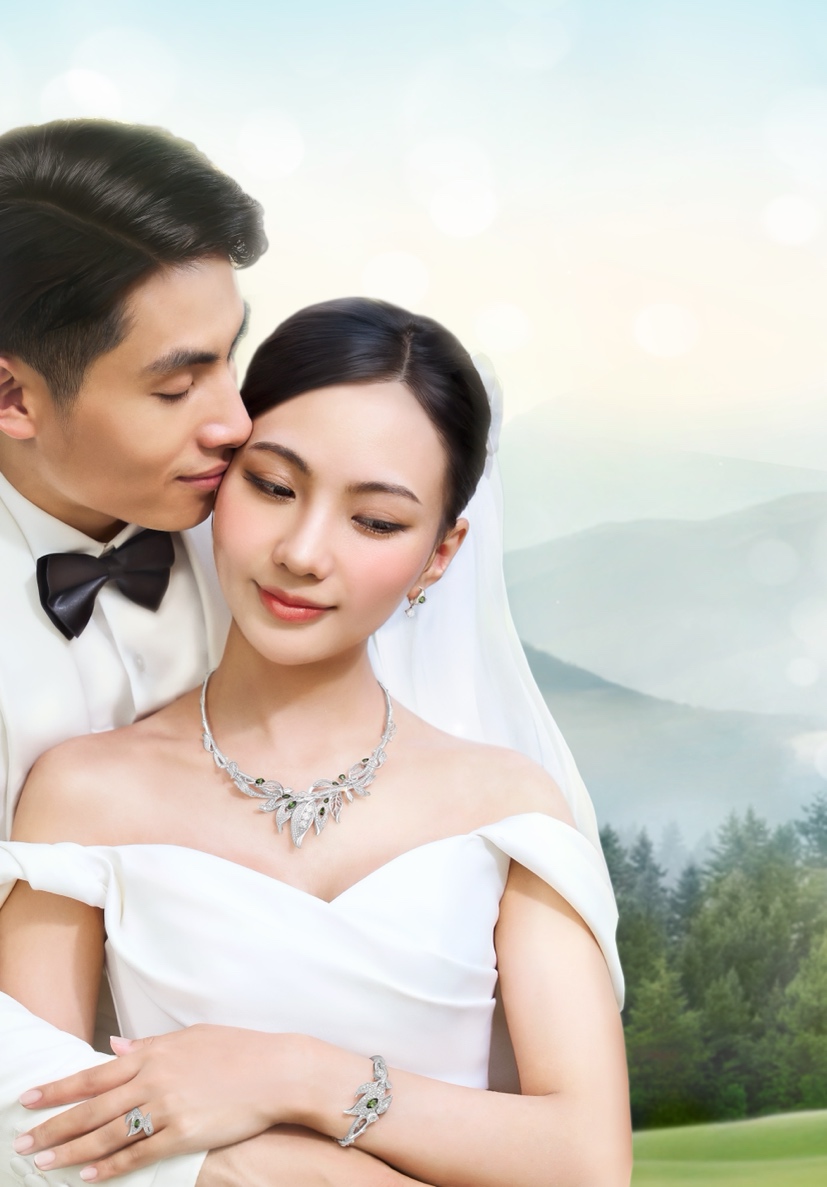 PNJ ra mắt bộ sưu tập trang sức cưới Lá Ngọc Cành Vàng- Ảnh 4.
